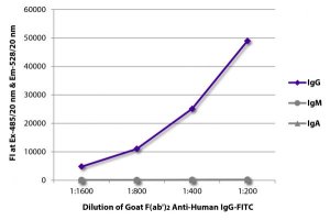 Goat F(ab')2 Anti-Human IgG-FITC